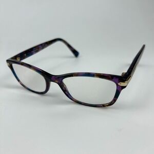 Coach HC6065 5288 Unisex Eyeglasses Frame Confetti Purple Full Rim 45-17-135 mm